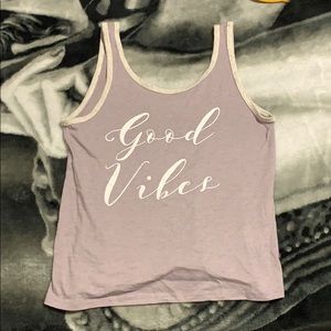 Good vibes tank top